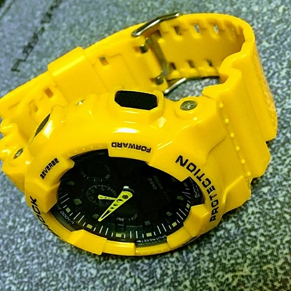 Casio Bumble Bee Triple Gold & Black Premium G-Shock - Picture 9 of 15